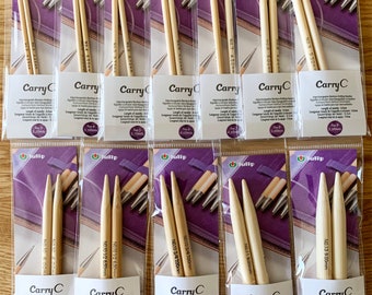 Tulip CarryC Interchangeable Bamboo Knitting Needles - choose your size