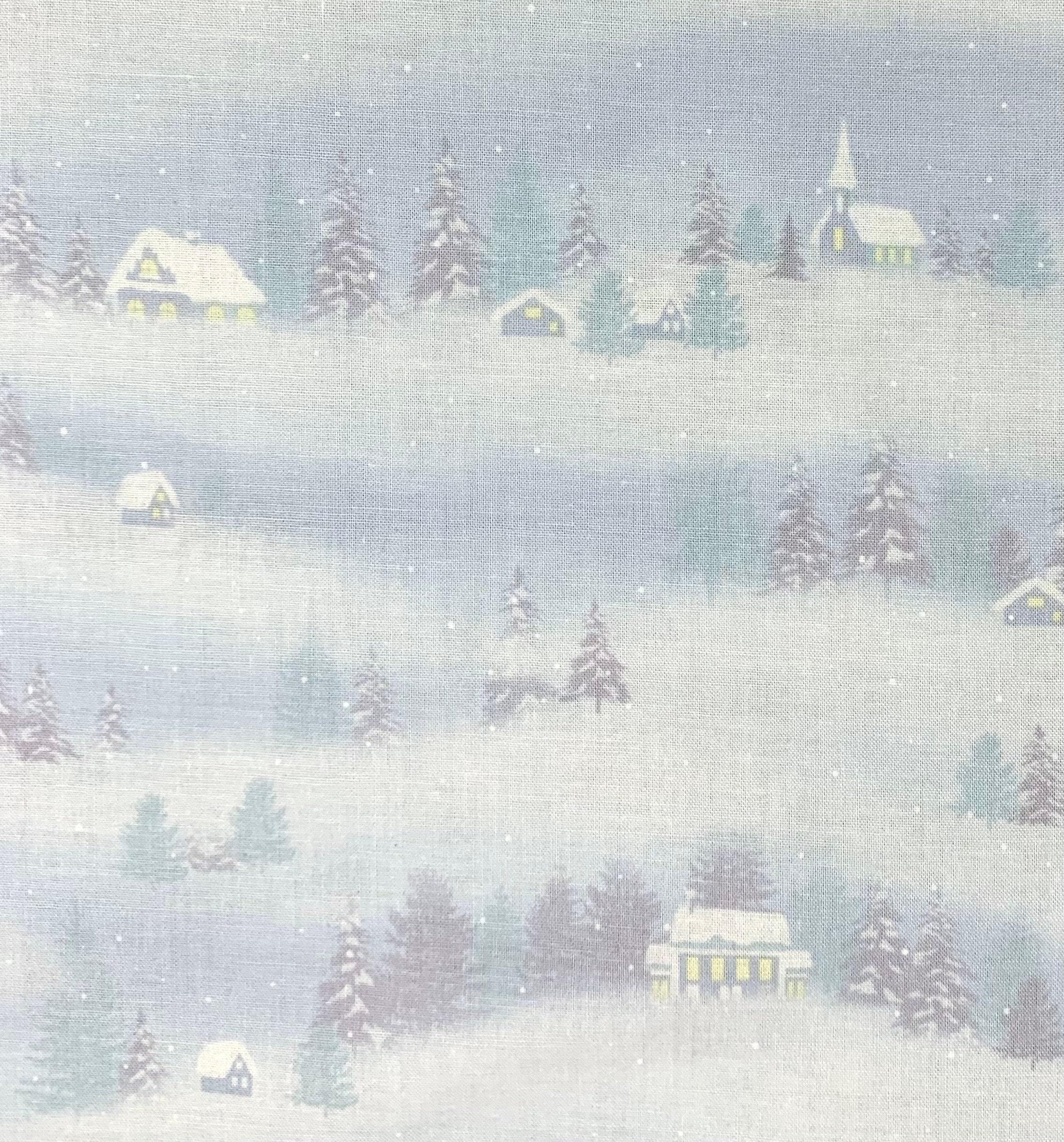 Handworks Fabric X'mas by Yoko Oodachi Japanese Cotton Fabric