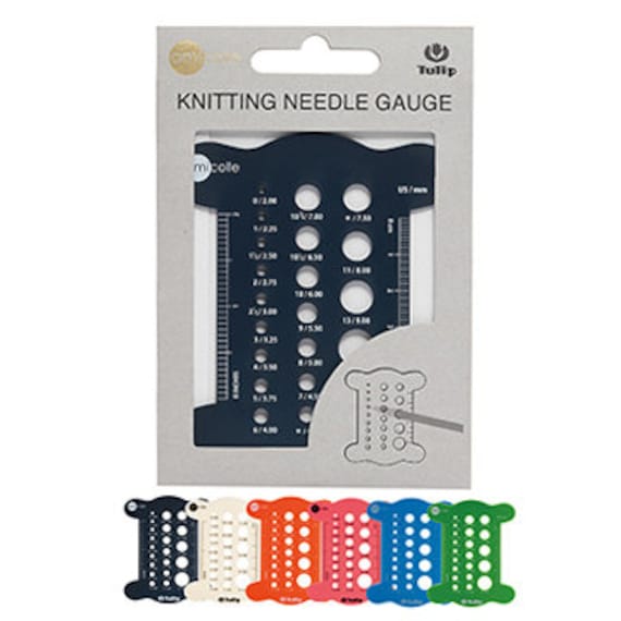 Knitting Needle Gauge 