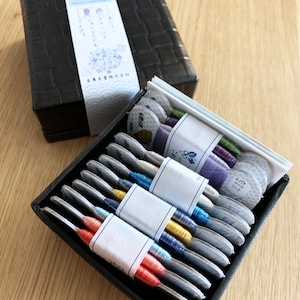 夏色 Summer Colors Box Kinkame Japanese silk thread collection kinuito-tamatebako　絹糸玉手箱