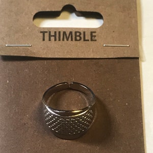 Tulip Japanese Knuckle Ring Thimble Model SN-008e
