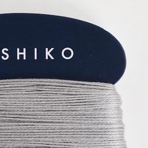 Daruma #217 GREY Japanese Cotton SASHIKO thread 40 meter skein 20/4