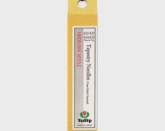 Tulip Tapestry assorted Cross Stitch needles round tip #22 - #25 THN-029e