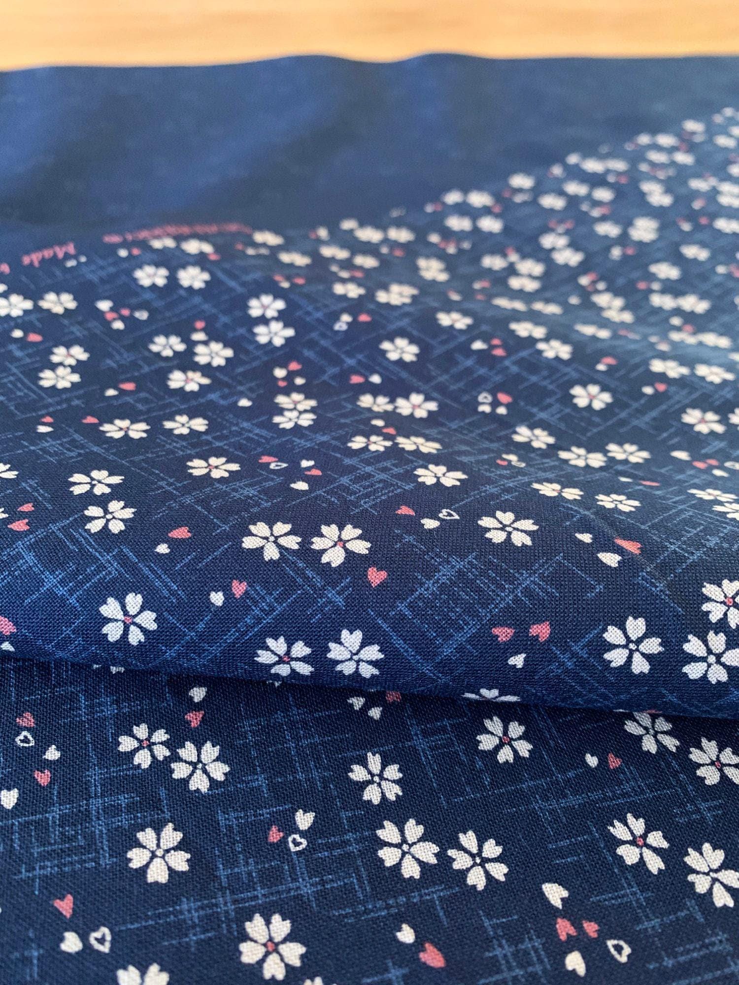 Tiny Cherry Blossoms Sevenberry Japanese Cotton Fabric 88227-2-6