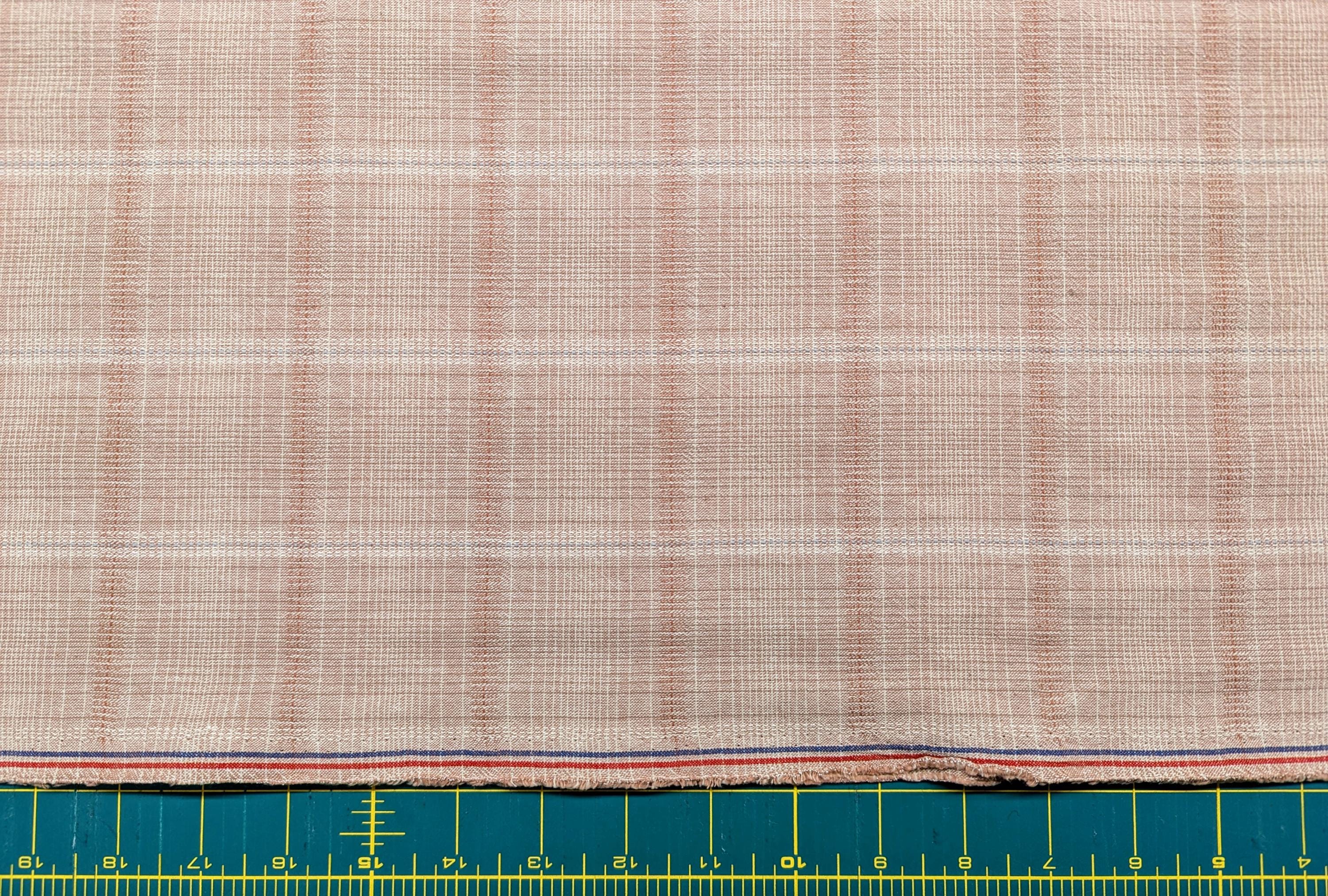 Junko Matsuda Yarn Dyed Plaid Japanese Cotton Fabric Y23
