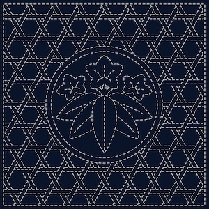 ri n ko様 Japanese Sashiko Thread - Yellowish Orange (#25) - Stitched