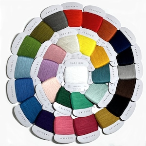 Daruma SASHIKO THICK thread collection 29 colors - 2410-ALL