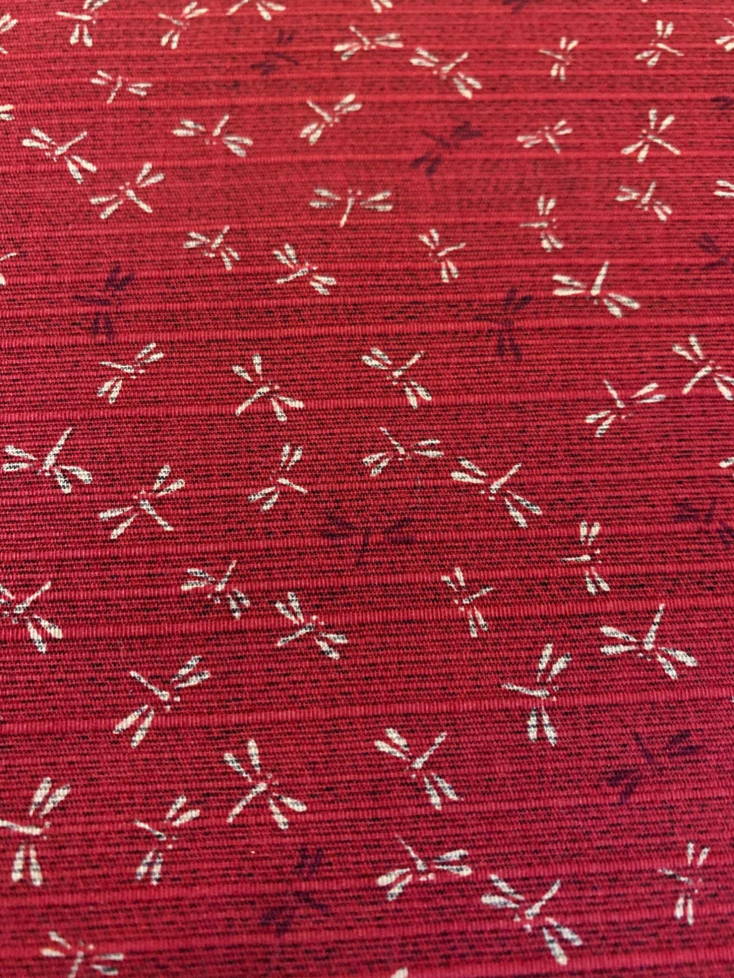 Double Sided Dragonfly and Same-komon Japanese Shantung