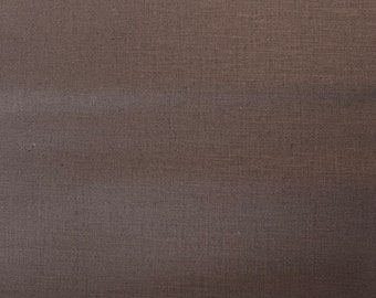 【一部予約！】 Koizumi Fabric Linen Cotton Brown Cocoa in Solids Momen-t 小物