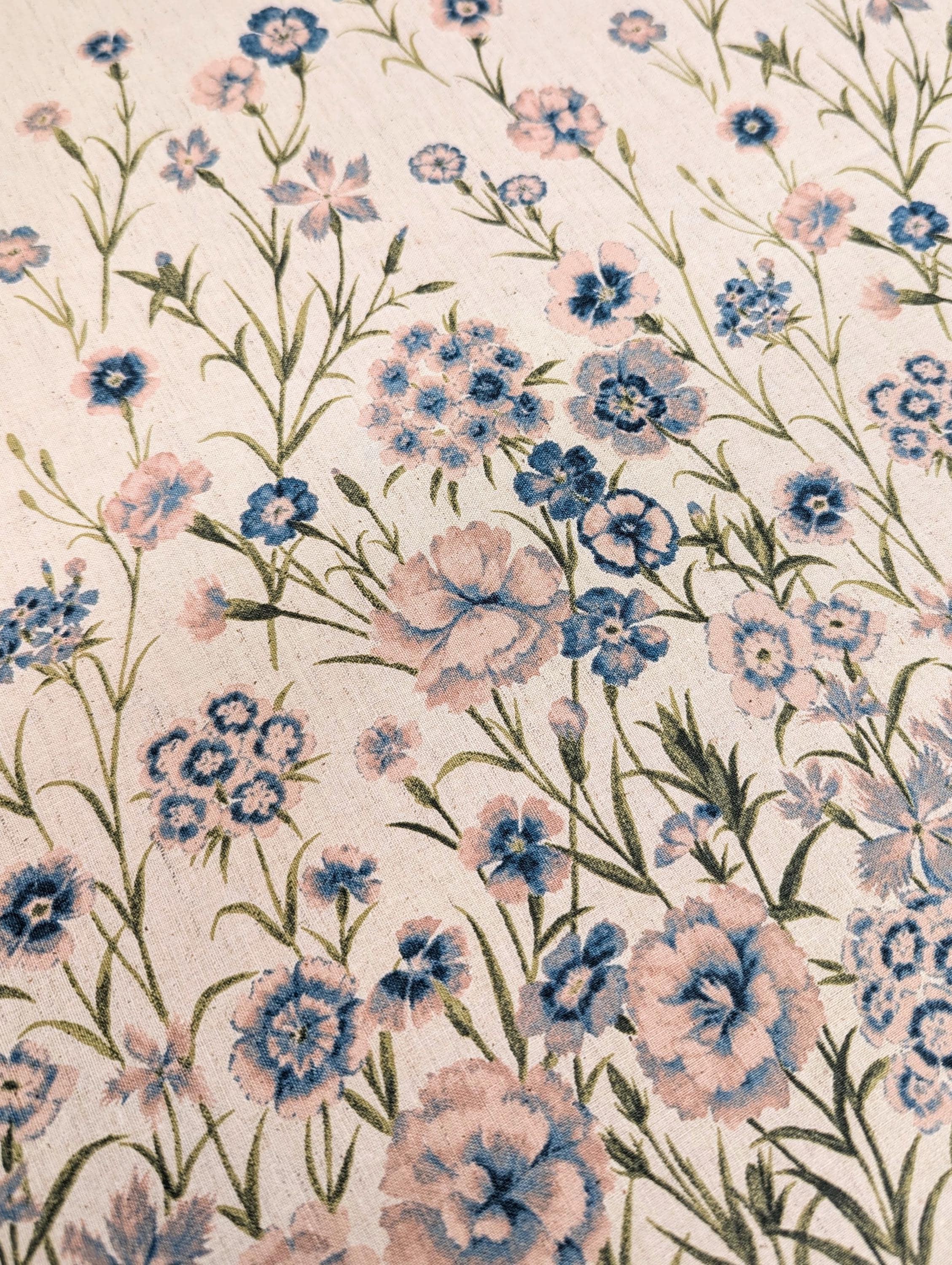 祈り / BU-ZONE 2022 12.c Summer Meadows Panel Koizumi Momen-t Cotton Linen Fabric 142-1293