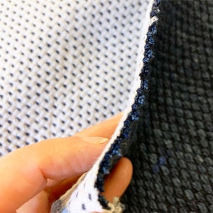 Kendo cloth Japanese Indigo cotton fabric 4400 natural aizome blue image 5