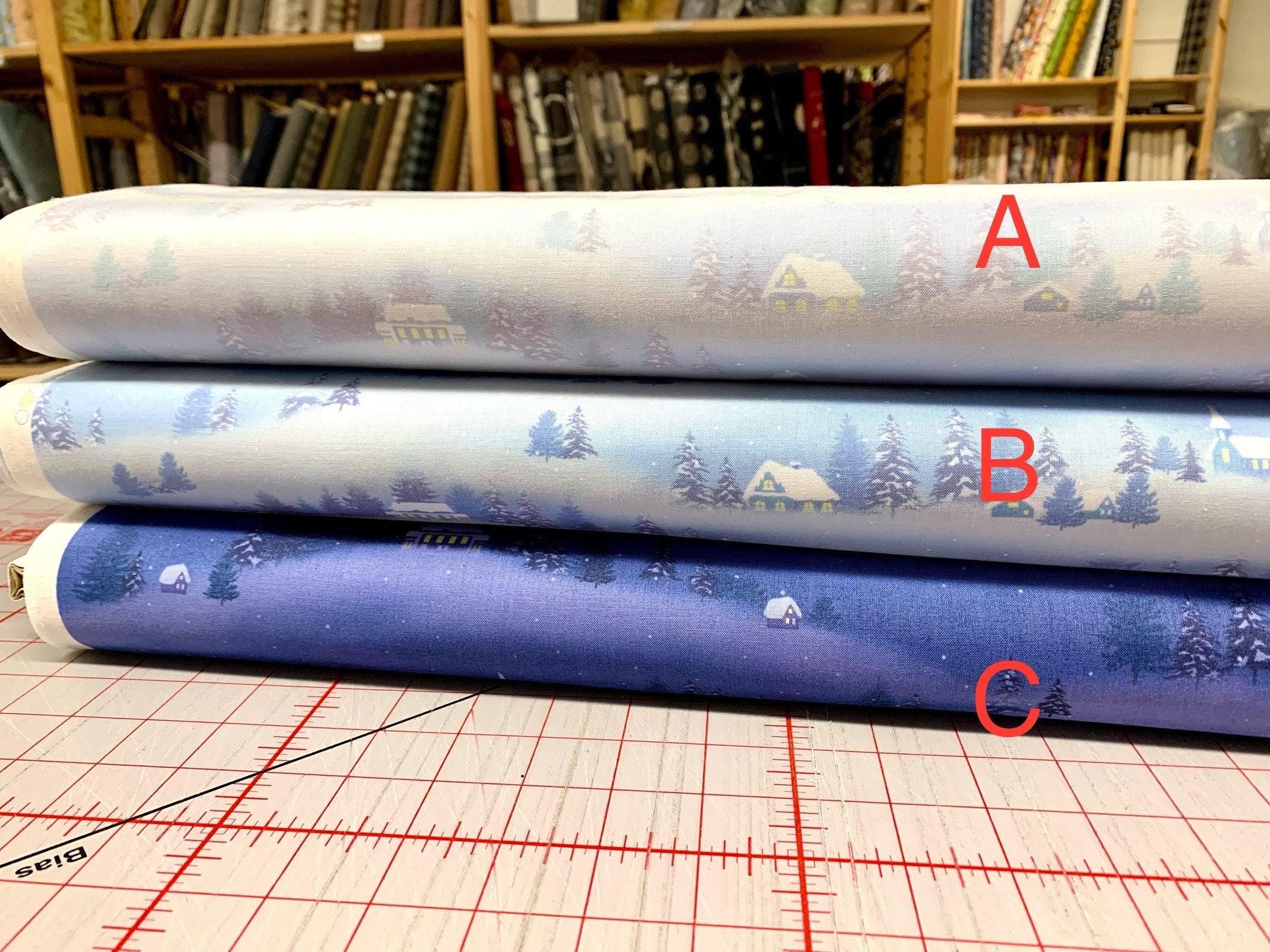 Handworks Fabric X'mas by Yoko Oodachi Japanese Cotton Fabric