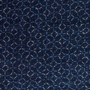 Rustic Sashiko Stitch Sevenberry Japanese cotton fabric 850327-3-1 blue