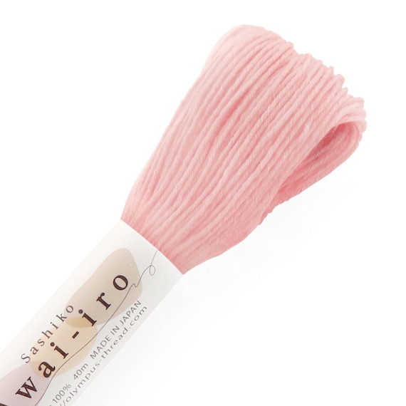Olympus Sashiko Awai-Iro Thread A11 Shell Pink Olympus Sashiko Awai-Iro Thread A11 Shell Pink