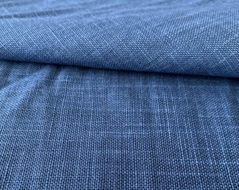 Heathered Solids Sevenberry Japanese cotton fabric 88630-18 faded denim blue