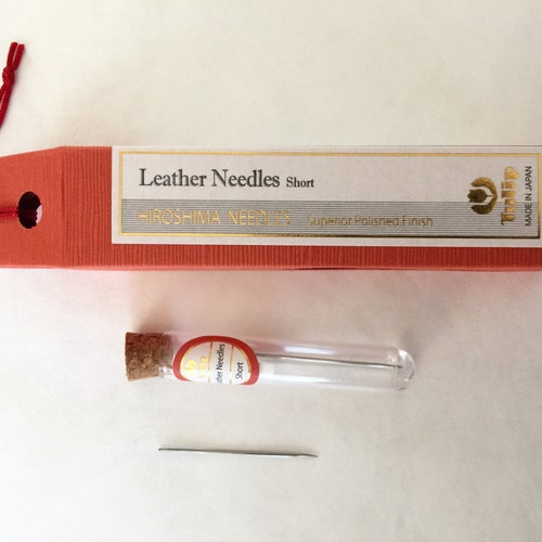 Tulip Leather Needles SHORT Thn048e Hand Sewing Etsy