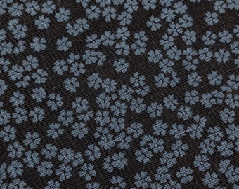 Hand Stenciled Dragons Japanese Cotton Fabric KP7070-5-A Blue