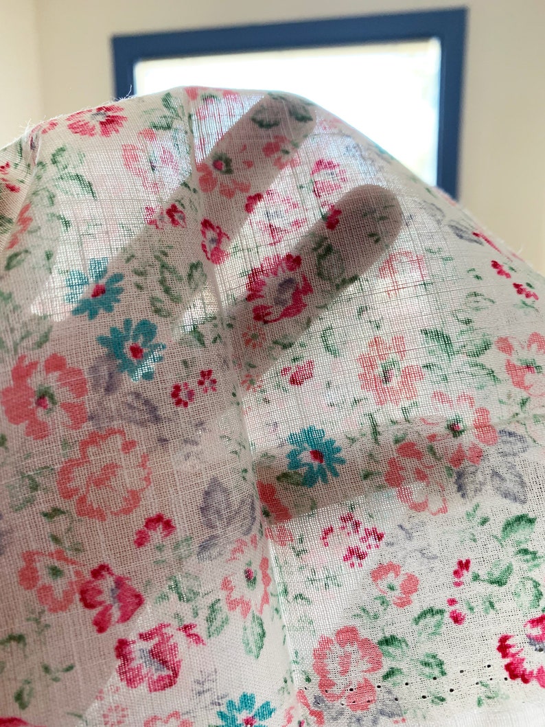 Floral Garden Japanese cotton voile fabric AP423093A half Etsy