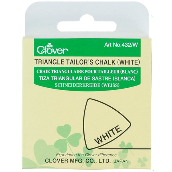 Clover Japanese Triangle Tailor's Chalk - choose your color