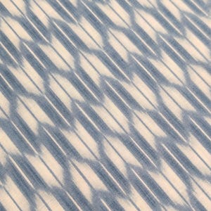Arrow Printed Shibori style collection Sevenberry Japanese cotton fabric 850257-9-4 light blue