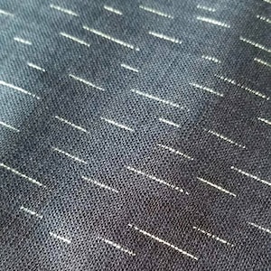 Sevenberry Rain Japanese cotton fabric 88223-22 navy blue