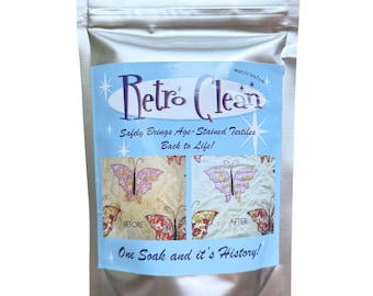 NEW Retro Clean - Eco-Safe Vintage Fabric Washing Powder