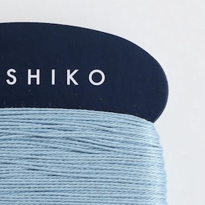 Daruma #226 MIZUIRO Japanese Cotton SASHIKO thread 40 meter skein 20/4 水色 water color blue