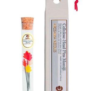 Tulip Maple Leaf Pins Momiji THN-072e from Hiroshima Needles Japan