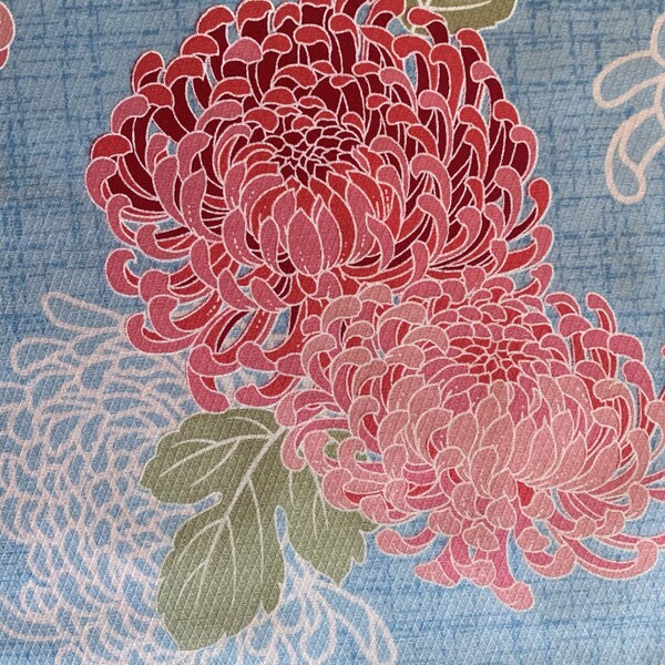 Chrysanthemum Fabric Etsy