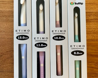 Tulip ETIMO GrandHook Large Crochet Hook with Cushion Grip single hook