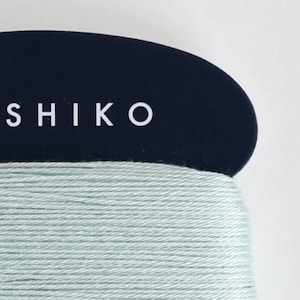 Daruma #206 SEAFOAM Japanese Cotton SASHIKO thread 40 meter skein 20/4