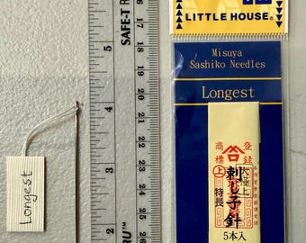 Misuya Sashiko Hand Sewing Needles Made in Kyoto Japan Misuyabari