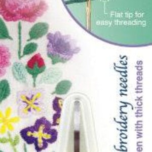 Clover - Embroidery Needle Threader - Green