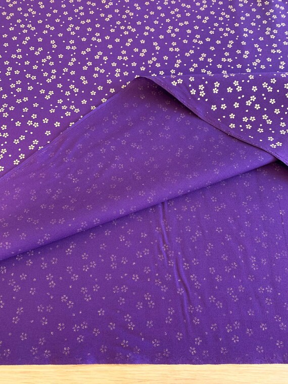 Sevenberry Golden Sakura Cherry Blossoms Japanese Cotton