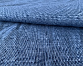 Heathered Solids Sevenberry Japanese cotton fabric 88630-18 faded denim blue