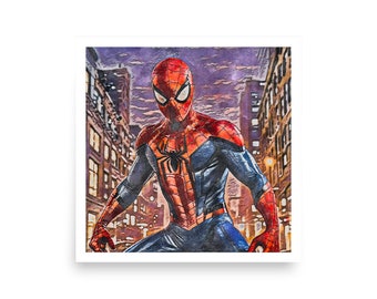 Spider-Man Matte Print Wall Art