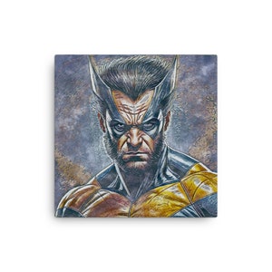Wolverine Thin Canvas Wall Art