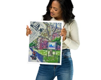 Spider-Man Matte Poster Print Wall Art