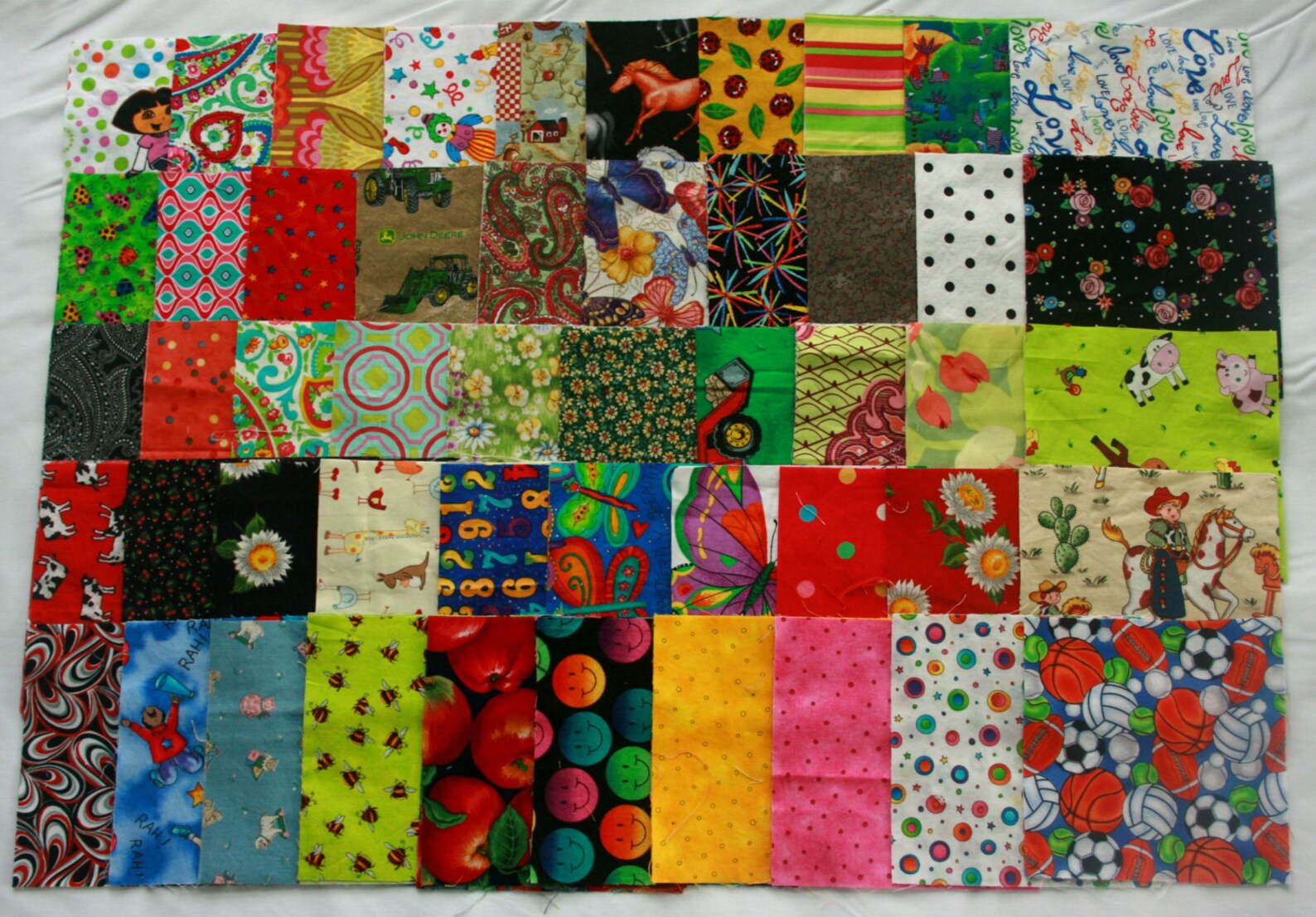I SPY Quilt Blocks 50 6 inch squares Etsy