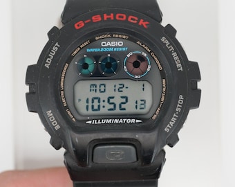 Casio G-shock Dw-6630b Fox Fire ,module 1199 Retro Vintage Watch