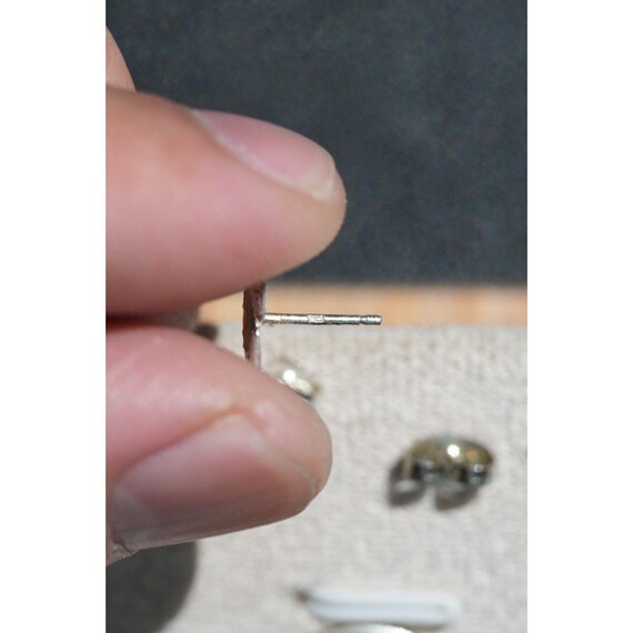 Rainbow Cloud Stud Earrings: Pastel Enamel Sterli… - image 6