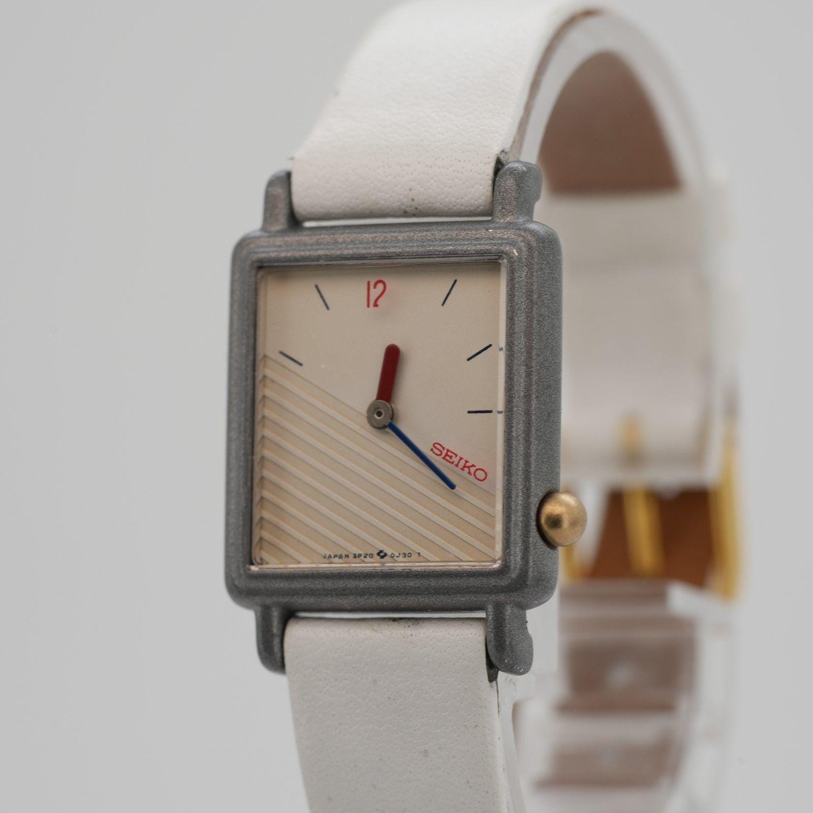 ヴィンテージ SEIKO 2P20 ローマン文字盤 オクタゴン 1985年 Seiko 2p20 | eBay