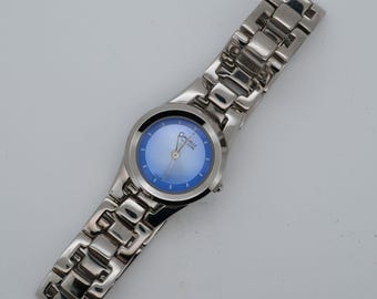 Caravelle by Bulova 43L94 23 mm horloge met blauwe wijzerplaat, nieuwe batterij