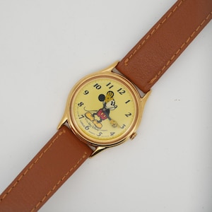 Vintage Lorus Mickey Mouse Watch  31mm  New Battery Cleaned & Polished Working