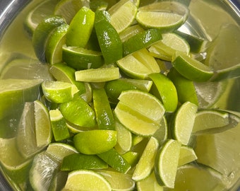 Lime Wedges Freezing Limes And Lemons Organic Freeze Dried