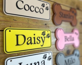 Personalized Crate Name Sign, Kennel Name Plate, Dog Crate Name Plate, Name Sign, Personalized Dog Gift, Pet Name Plate