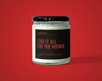Ich hab alles gemacht für die Nookie Candle | Witzige Anti-Valentinstag-Soja-Wachs-Kerze