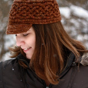 Honeysuckle Hat pdf knitting pattern image 2