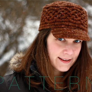 Honeysuckle Hat pdf knitting pattern image 1