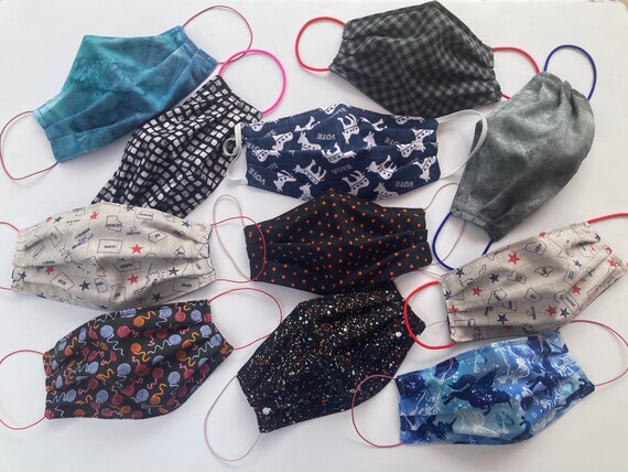 Size ADULT SMALL Personal Use Fabric Face Mask